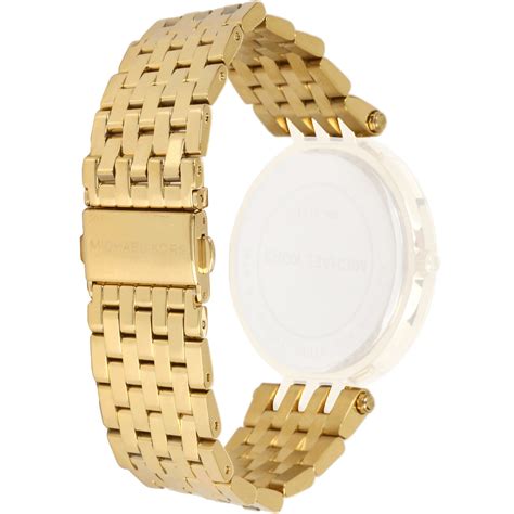 michael kors watch gold white strap|replacement Michael Kors Watch bands.